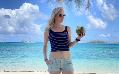 Gary and Anna took a 7-day cruise from Fort Lauderdale to Cozumel Mexico, Honduras and The Bahamas on August 07, 2021